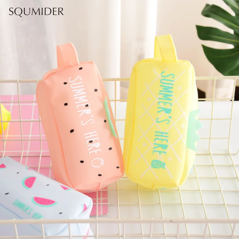 Large Bag Pencil Case For Student Girl Cute School Stationery Supplies Gift Big Kawaii Silicone SUMMER Fruit Pen Box Zipper
Large Bag Pencil Case For Student Girl Cute School Stationery Supplies Gift Big Kawaii Silicone SUMMER Fruit Pen Box Zipper