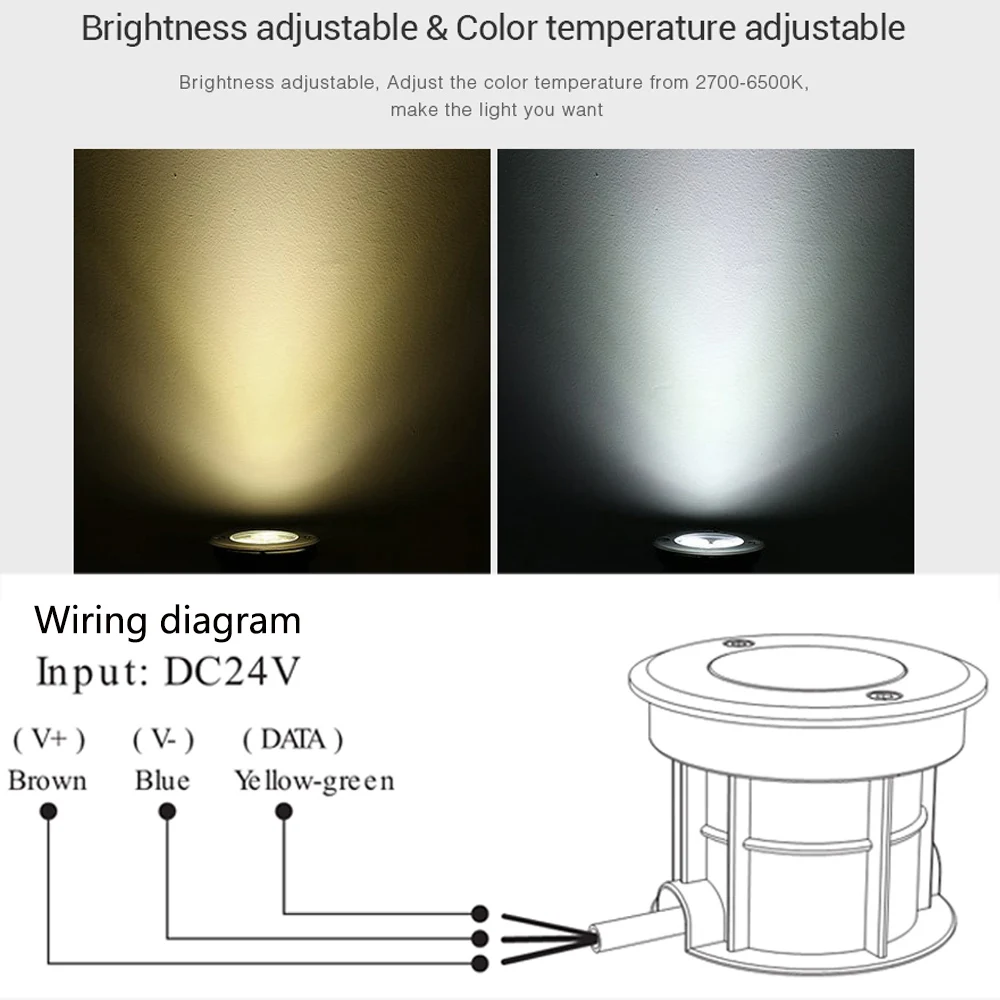 MiBOXER 5W RGB+CCT LED Garden Light Subordinate Lamp Smart Dimmable LED Landscape light DC24V can 2.4G remote/phone APP control
MiBOXER 5W RGB+CCT LED Garden Light Subordinate Lamp Smart Dimmable LED Landscape light DC24V can 2.4G remote/phone APP control