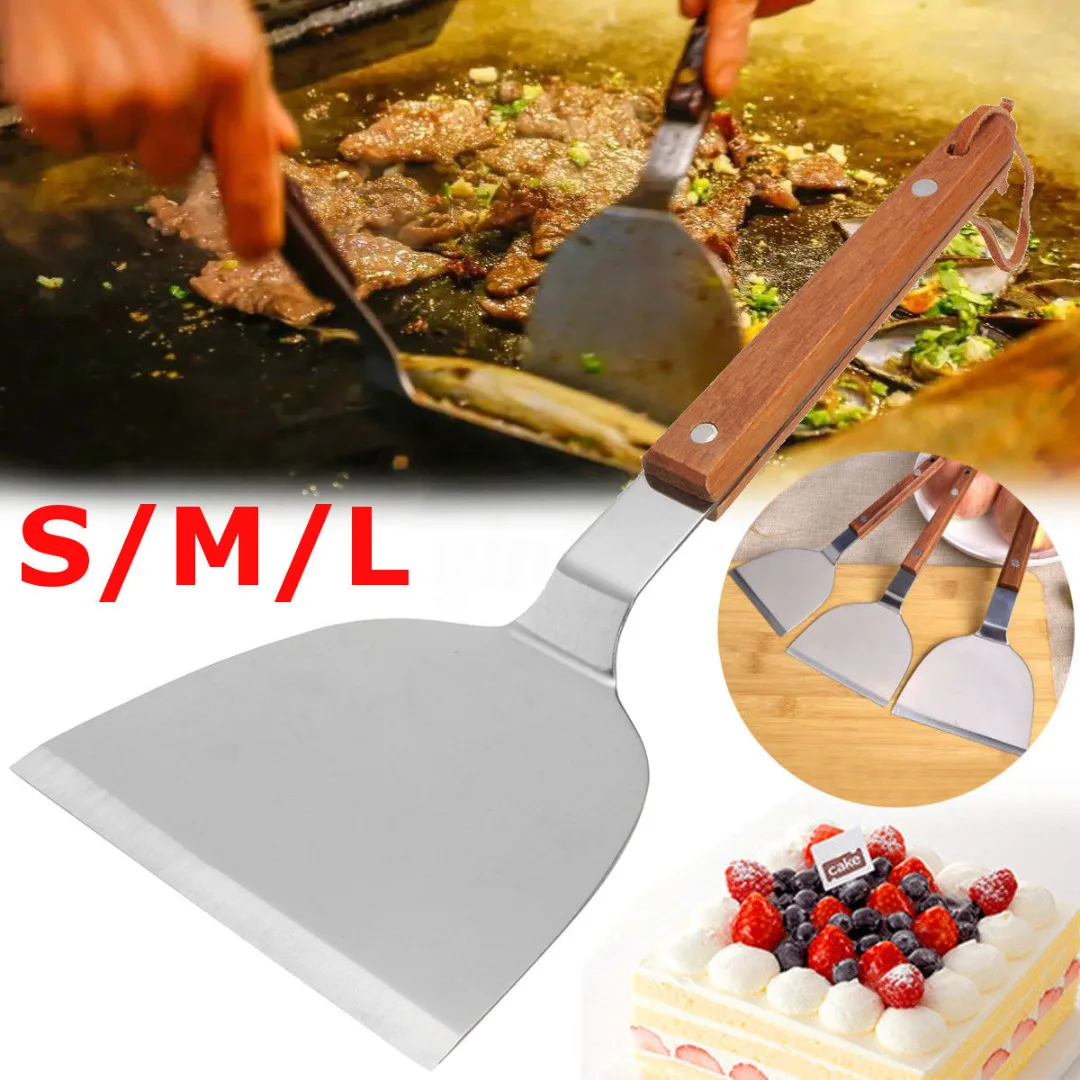 Pizza Shovel Stainless Steel Pizza Spatula Cooking Shovel Cake Pancake Pie Paddle Baking Tool
Pizza Shovel Stainless Steel Pizza Spatula Cooking Shovel Cake Pancake Pie Paddle Baking Tool