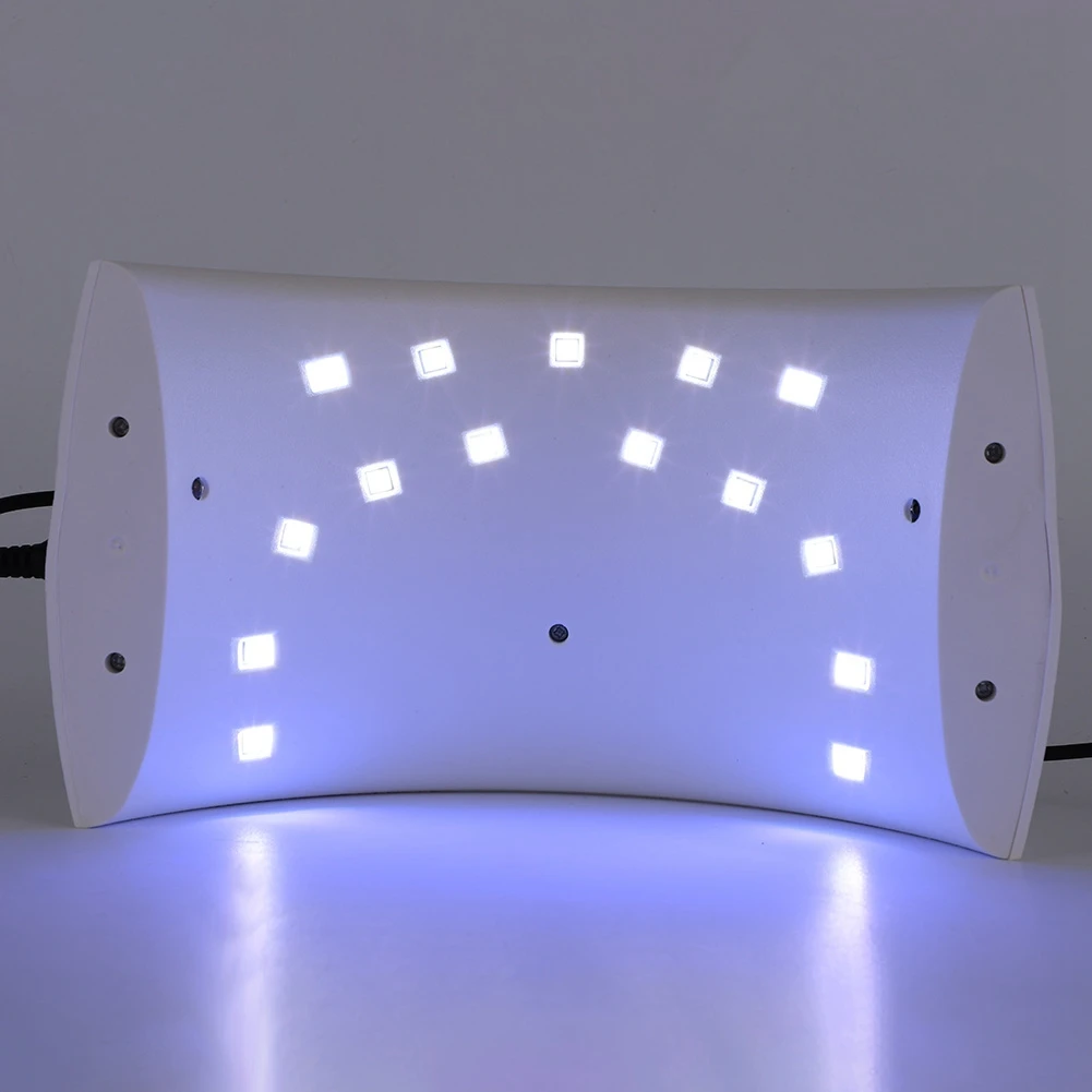 24 W профессиональный uv led лампа для сушки ногтей машина с ЖК-дисплеем 100-240 V v |