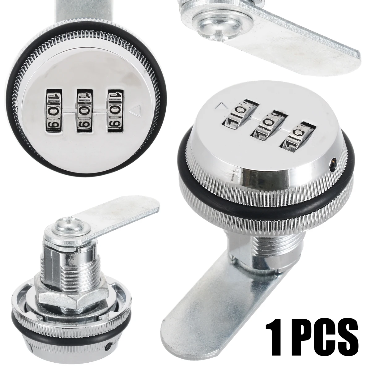 1pc 3 Digit Combination Cam Lock KEYLESS Password Lock Mailbox Cabinet Locks For Mailbox Cabinet Door
1pc 3 Digit Combination Cam Lock KEYLESS Password Lock Mailbox Cabinet Locks For Mailbox Cabinet Door