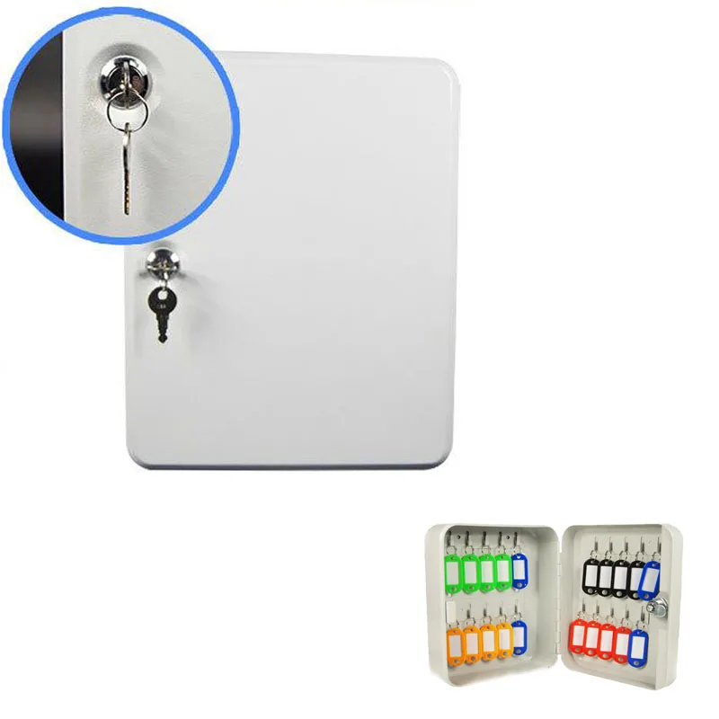 20-digit Safes Key Box Car key Management key Box Wall-mounted With Key Card Security Storage Property Company Office DHZ023
20-digit Safes Key Box Car key Management key Box Wall-mounted With Key Card Security Storage Property Company Office DHZ023