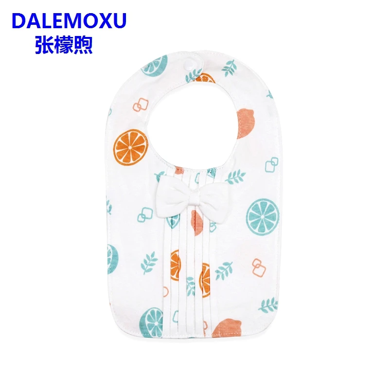 DALEMOXU Baby Burp Bib Novelties Girl Boy Feeding Muslin Fabric Cotton Bunny Saliva Towel Child Sorrow Bandana Kid Scarf | Детская