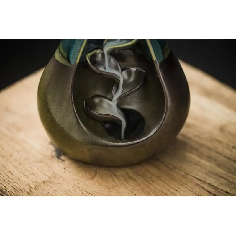 Mini Incense Burner Apple Pear Shaped Backflow Incense Holder Mix Color Cute Smoke Waterfall Censer Holder Home Decoration Craft
Mini Incense Burner Apple Pear Shaped Backflow Incense Holder Mix Color Cute Smoke Waterfall Censer Holder Home Decoration Craft