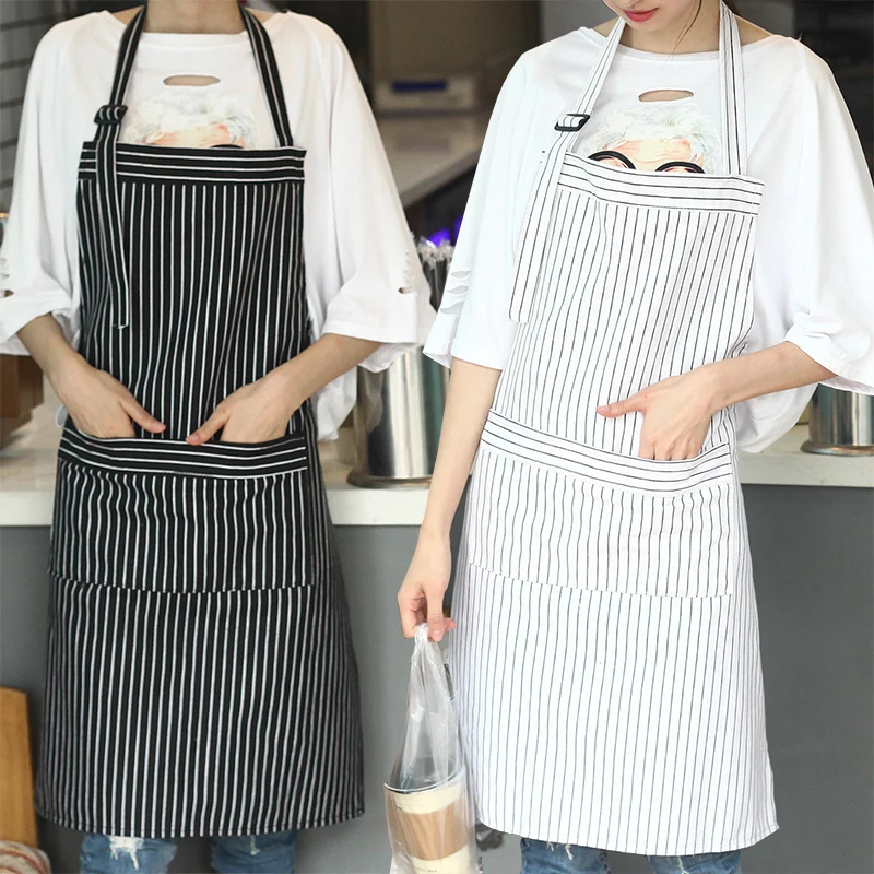 Cotton Stripe Minimalist Breathable Apron Nordic Style Creative Baking Coffee Shop Bib Workwear
Cotton Stripe Minimalist Breathable Apron Nordic Style Creative Baking Coffee Shop Bib Workwear