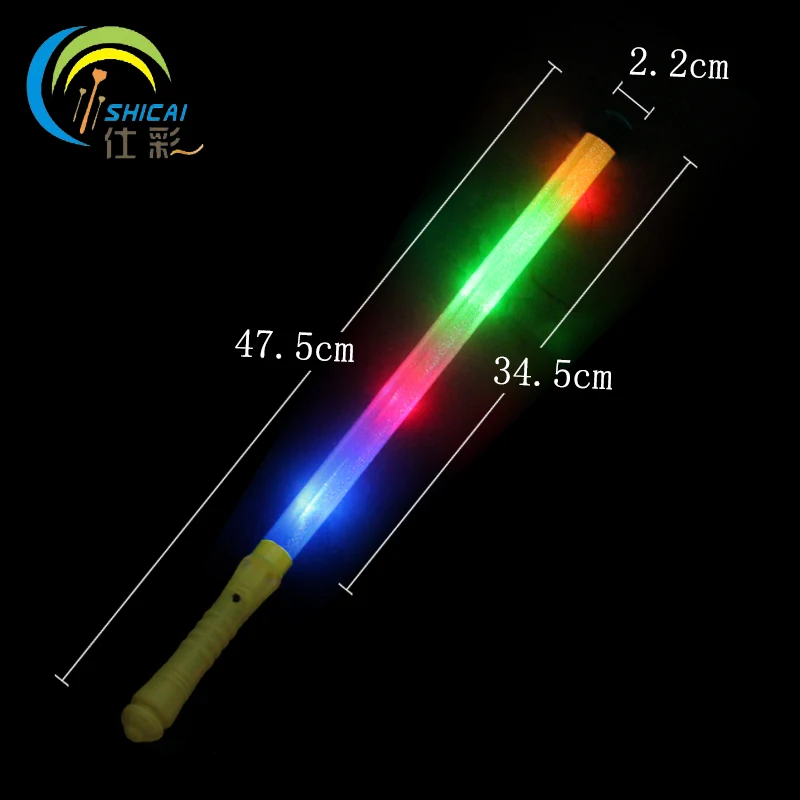 10pcs / Electronic fluorescent stick concert wedding ceremony flash props LED colorful flash party luminous bar luminous toy
10pcs / Electronic fluorescent stick concert wedding ceremony flash props LED colorful flash party luminous bar luminous toy