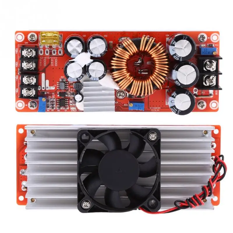 30A 1500W DC-DC Boost Converter Step-up Power Supply Module In 1060V Out 1290V Double Sendust Magnet Non-isolated step-up module
30A 1500W DC-DC Boost Converter Step-up Power Supply Module In 1060V Out 1290V Double Sendust Magnet Non-isolated step-up module