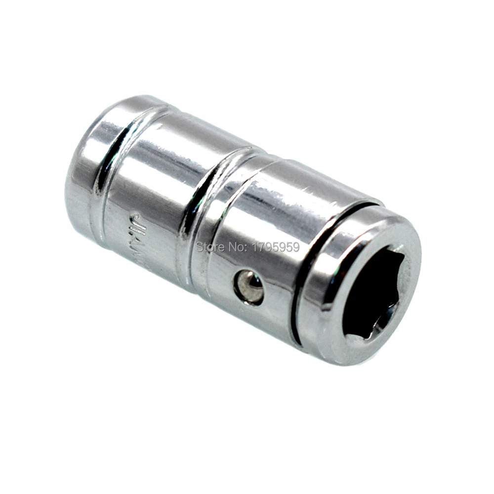 Socket Adaptor 1/4" Square Drive to 1/4" Hex Shank Quick Release Impact Socket Bit Adapter Screwdriver Bit Holder Converter Tool
Socket Adaptor 1/4" Square Drive to 1/4" Hex Shank Quick Release Impact Socket Bit Adapter Screwdriver Bit Holder Converter Tool