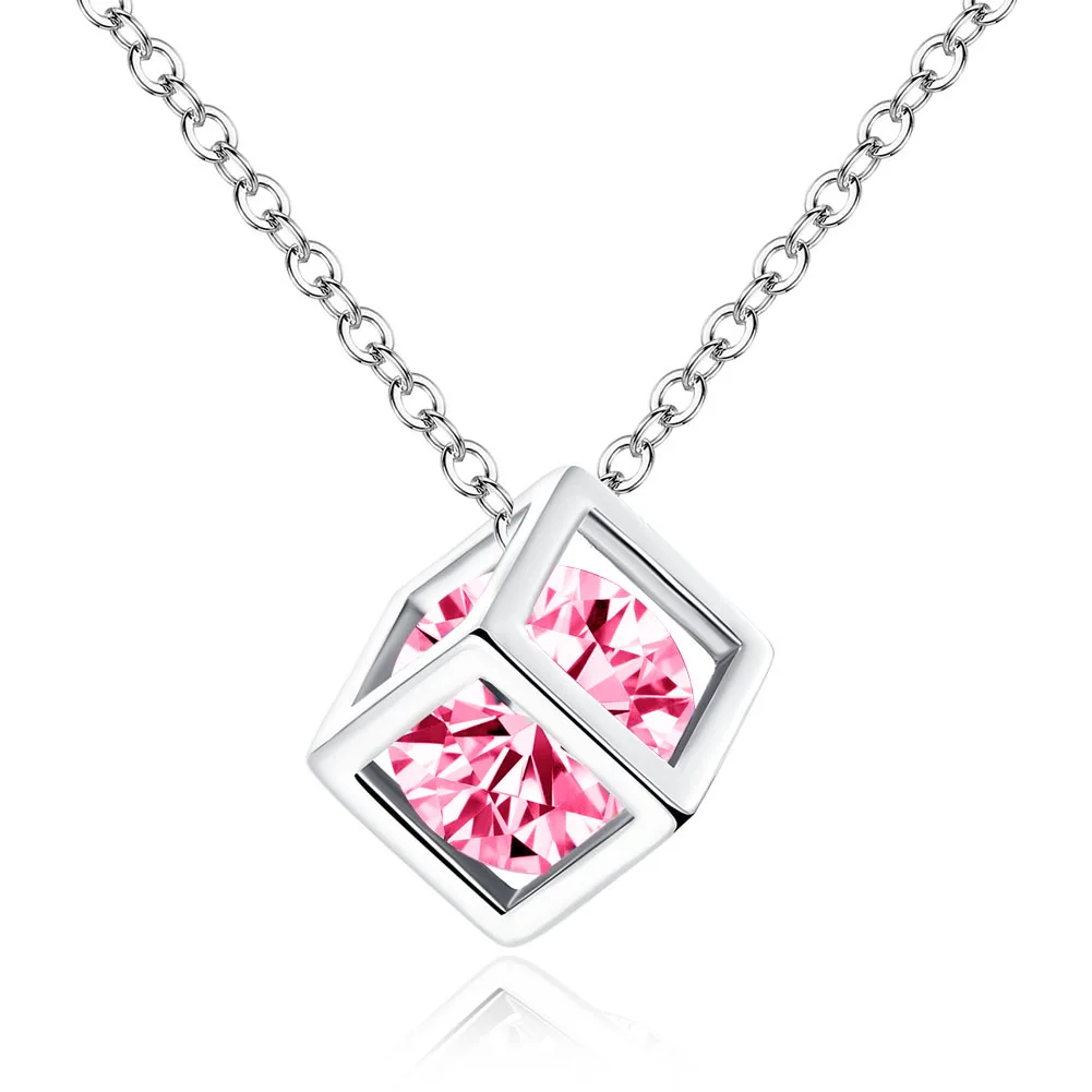 Copper Micro-Inlay Zircon Necklace Pendant Square Choker Jewelry Accessories for Women Valentine's Day Gift Collier Halsketting
Copper Micro-Inlay Zircon Necklace Pendant Square Choker Jewelry Accessories for Women Valentine's Day Gift Collier Halsketting