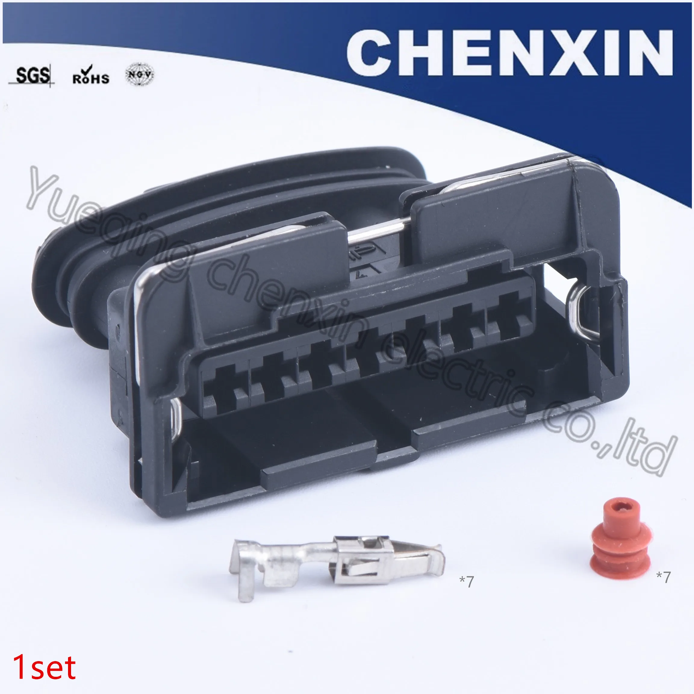 Black 7 pin car waterproof auto connector (3.5) female efi series 282194-1 Automotive electrical housing plug Connector
Black 7 pin car waterproof auto connector (3.5) female efi series 282194-1 Automotive electrical housing plug Connector