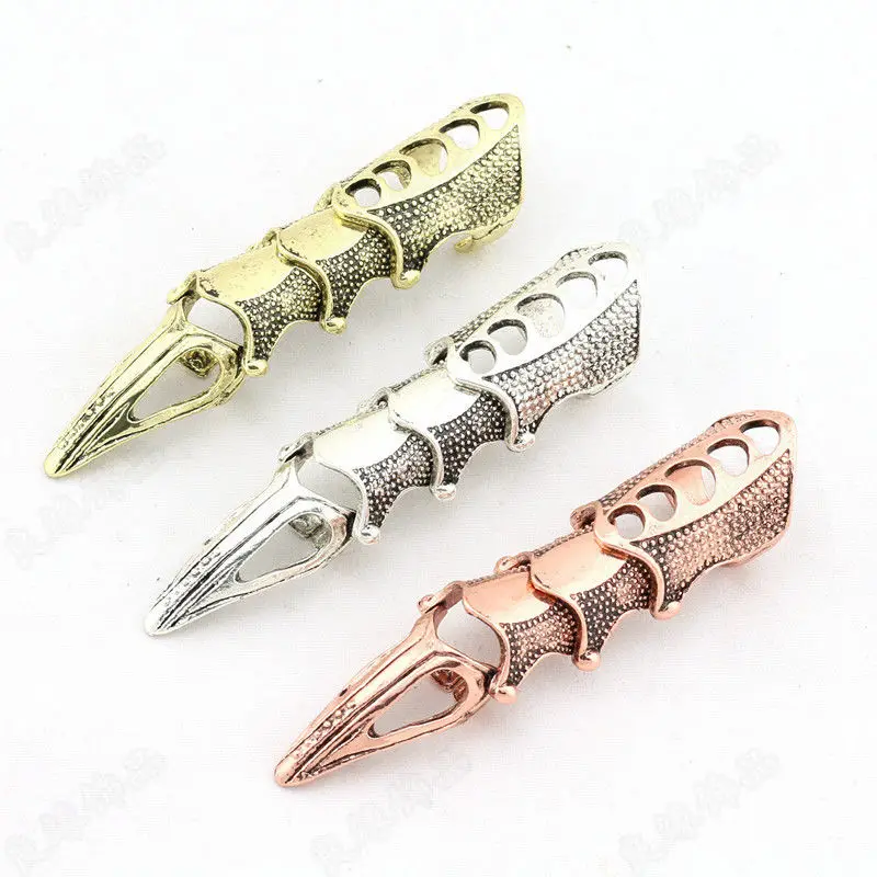 Vintage Long Spire Full Finger Armor Knuckle Rings for Women Men Punk Hyperbole Retro Jewelry
Vintage Long Spire Full Finger Armor Knuckle Rings for Women Men Punk Hyperbole Retro Jewelry
