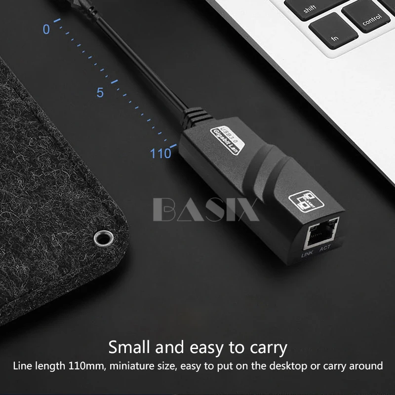 Basix USB Ethernet USB3.0 To Gigabit Ethernet RJ45 LAN (10/100/1000) Mbps Network Adapter For PC laptop accessory usb ethernet
Basix USB Ethernet USB3.0 To Gigabit Ethernet RJ45 LAN (10/100/1000) Mbps Network Adapter For PC laptop accessory usb ethernet