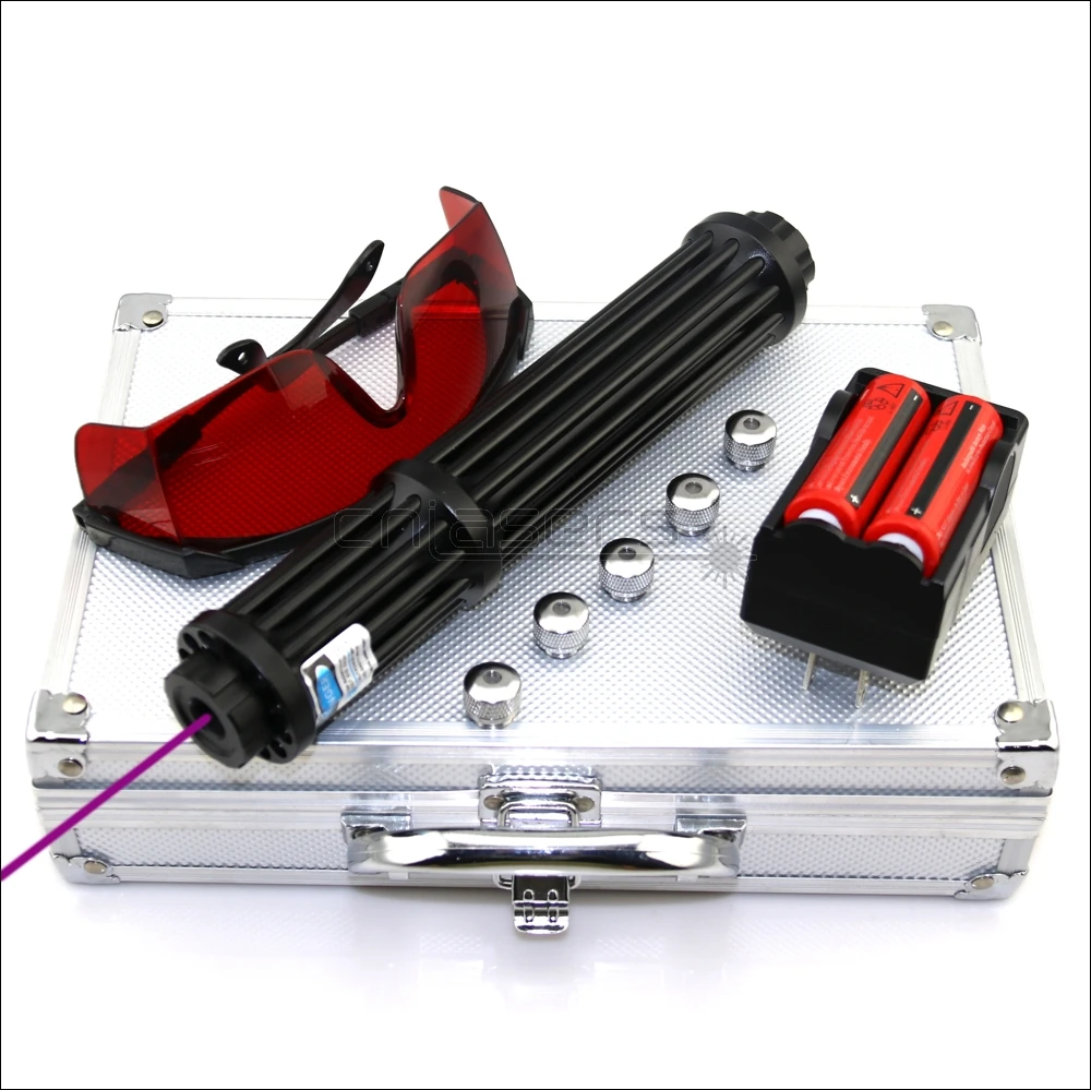 CNILasers VX3-II Adjustable Focus 405nm BURNING Blue Violet Laser Pointer Purple Lazer Pen Cigarette Lighter Camping Signal Lamp
CNILasers VX3-II Adjustable Focus 405nm BURNING Blue Violet Laser Pointer Purple Lazer Pen Cigarette Lighter Camping Signal Lamp