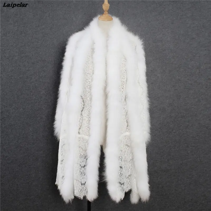 Laipelar faux fur cape Lace splice fur scarf sexy ladies imitation mink fur Fox Fur Collar Poncho Cape Bridal wedding dress shaw
Laipelar faux fur cape Lace splice fur scarf sexy ladies imitation mink fur Fox Fur Collar Poncho Cape Bridal wedding dress shaw