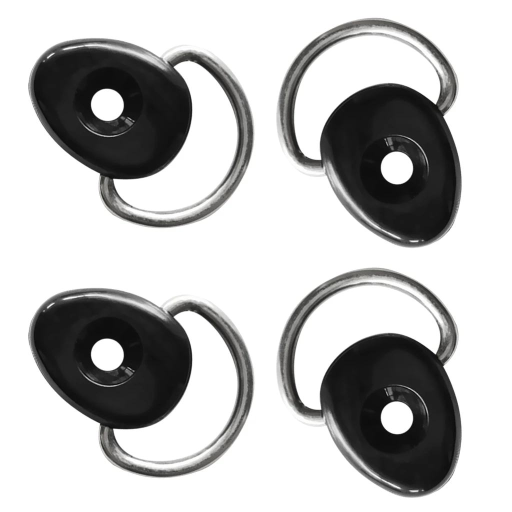 MagiDeal 4 Pieces Stainless Steel D Ring Loop Deck Fitting for Kayak Bungee Deck Rigging Kayak Deck Loop with D Ring
MagiDeal 4 Pieces Stainless Steel D Ring Loop Deck Fitting for Kayak Bungee Deck Rigging Kayak Deck Loop with D Ring