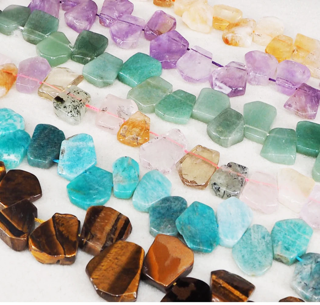ICNWAY Gemstone Natural agate quartz tiger-eye jade 15-18mm irregular Beads Making Jewelry DIY Necklace Bracelet 27pcs
ICNWAY Gemstone Natural agate quartz tiger-eye jade 15-18mm irregular Beads Making Jewelry DIY Necklace Bracelet 27pcs