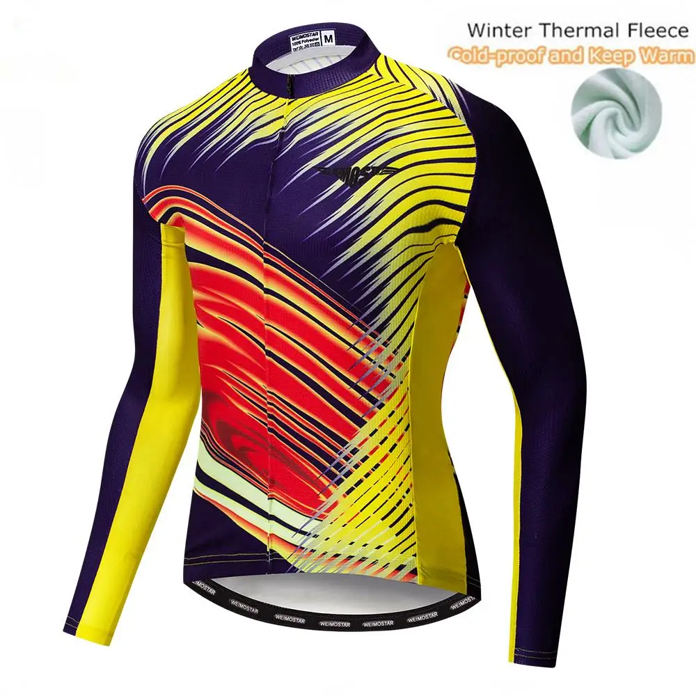 2020 New Maillot Ciclismo Cycling Jersey Shirts Long Sleeve Thermal Fleece Winter Road MTB Bike Tops Clothing For Men
2020 New Maillot Ciclismo Cycling Jersey Shirts Long Sleeve Thermal Fleece Winter Road MTB Bike Tops Clothing For Men