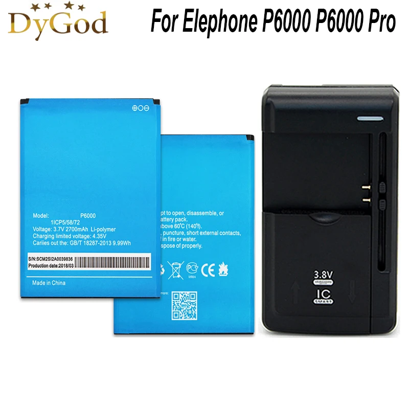 1LOT=1PC Universal Charger +2PCS 2700mAh For Elephone P6000 P6000 pro Battery Batterie Bateria Batterij Accumulator AKKU PIL
1LOT=1PC Universal Charger +2PCS 2700mAh For Elephone P6000 P6000 pro Battery Batterie Bateria Batterij Accumulator AKKU PIL
