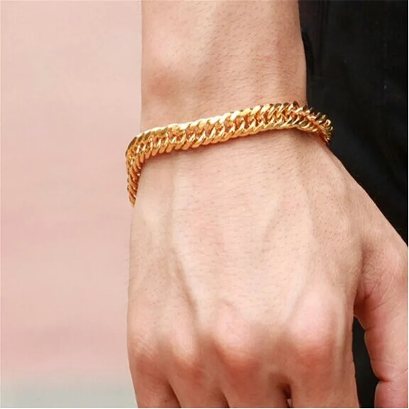 2019 Delicate polishing stainless steel men bracelet hip hop style gifts mens male curb cuban link chain on hand chain bracelets
2019 Delicate polishing stainless steel men bracelet hip hop style gifts mens male curb cuban link chain on hand chain bracelets