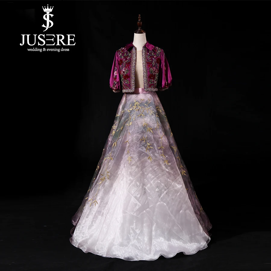 JUSERE, 2019, высококачественное длинное вечернее платье из 2 предметов с кружевной аппликацией и бисером, длиной до пола, торжественное вечернее...
JUSERE, 2019, высококачественное длинное вечернее платье из 2 предметов с кружевной аппликацией и бисером, длиной до пола, торжественное вечернее...