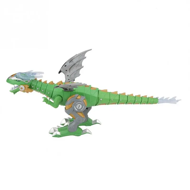 Детский Электрический динозавр модель робот игрушка рев звук моделирование со