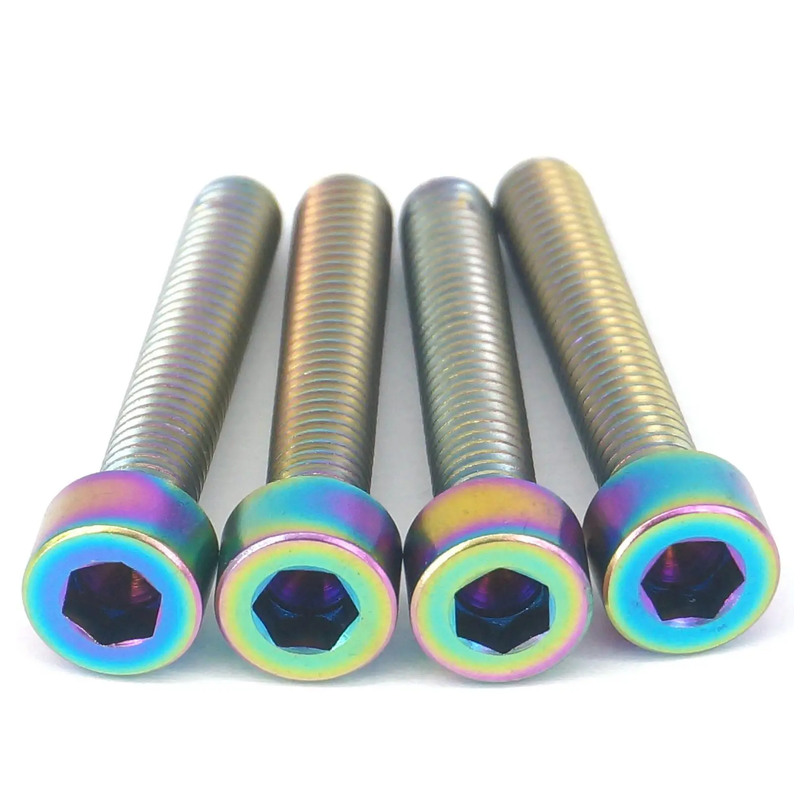 4 шт. M6x35mm Rainbow GR5 титановые головки болты для велосипедной гарнитуры верхняя крышка
4 шт. M6x35mm Rainbow GR5 титановые головки болты для велосипедной гарнитуры верхняя крышка