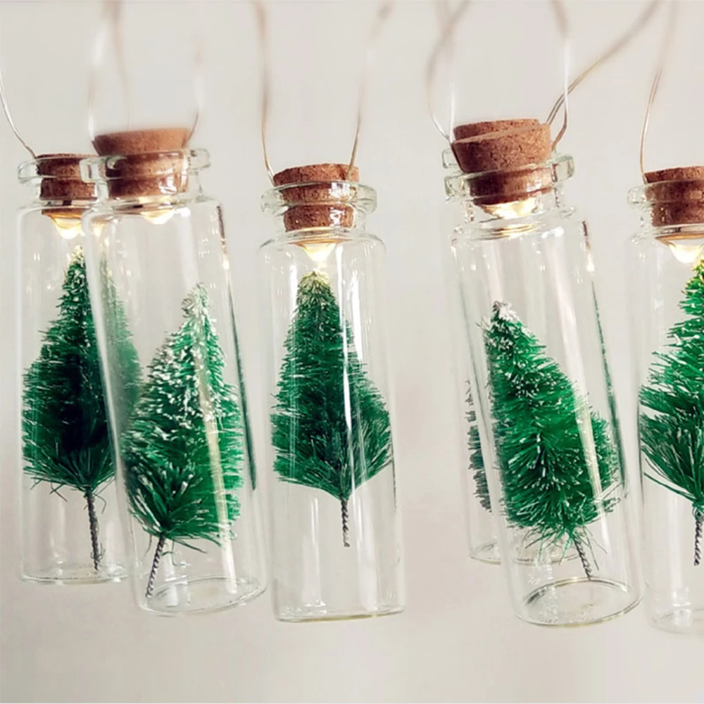 Clear Glass Wish Bottle Copper Wire LED String Light 1M 10 led Vintage Garland Fairy Lamp Christmas Tree Garden Party Decoration
Clear Glass Wish Bottle Copper Wire LED String Light 1M 10 led Vintage Garland Fairy Lamp Christmas Tree Garden Party Decoration