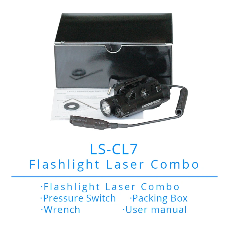 Tactical Infrared Laser Rifle Scope + Weapon Light Combo IR Hunting Laser For Gun Tabanca Lazeri Laser Para Pistola
Tactical Infrared Laser Rifle Scope + Weapon Light Combo IR Hunting Laser For Gun Tabanca Lazeri Laser Para Pistola
