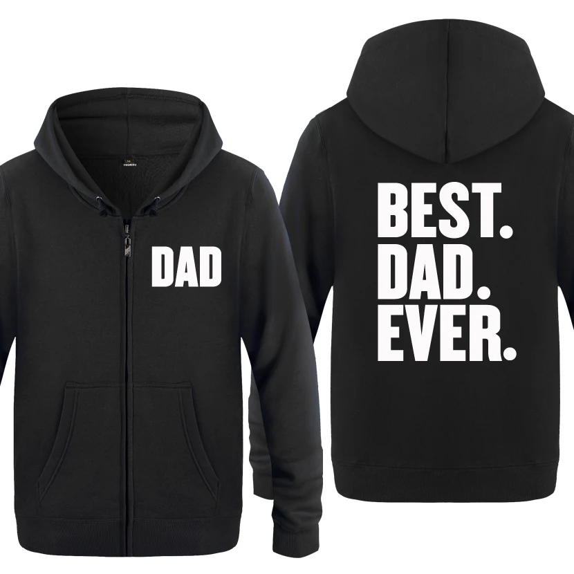 Толстовка с капюшоном Best Dad Ever, креативный подарок, мужские флисовые кардиганы на молнии, толстовки с капюшоном, 2018
Толстовка с капюшоном Best Dad Ever, креативный подарок, мужские флисовые кардиганы на молнии, толстовки с капюшоном, 2018