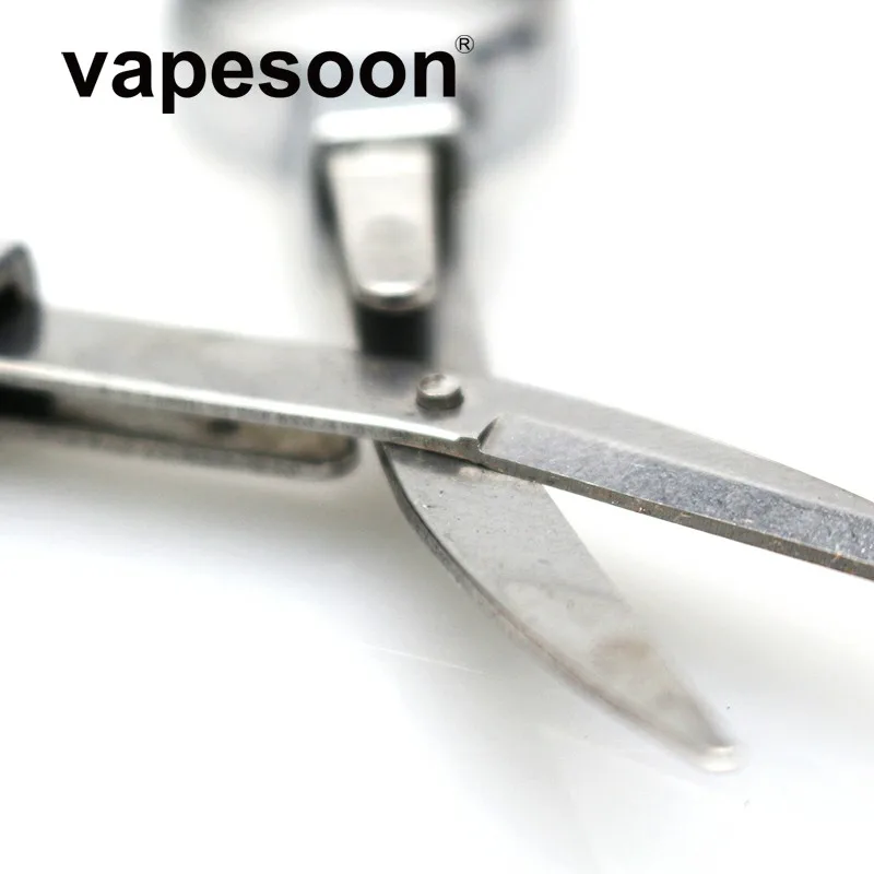 Stainless Steel Vape Foldable Shears Knife Cutter Curved Head Scissors Tools for e-Cigarette DIY Heating Wire Cotton 1pcs
Stainless Steel Vape Foldable Shears Knife Cutter Curved Head Scissors Tools for e-Cigarette DIY Heating Wire Cotton 1pcs