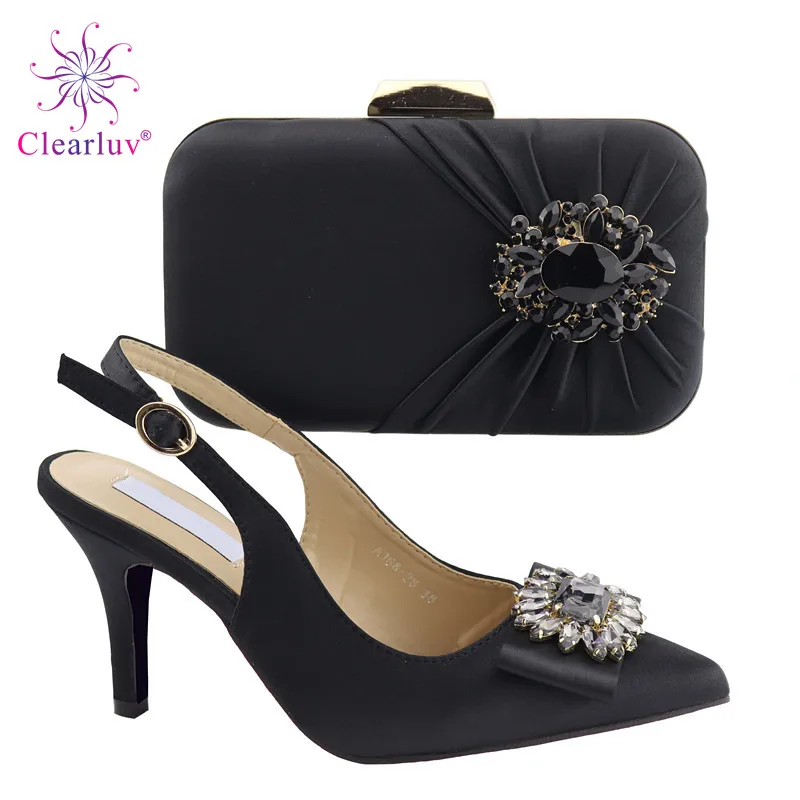 black Color New Arrival 2019 Italian Shoes with Matching Bag for Women Shoes and Bag Set African Set Ladies Shoes and Bag Set
black Color New Arrival 2019 Italian Shoes with Matching Bag for Women Shoes and Bag Set African Set Ladies Shoes and Bag Set