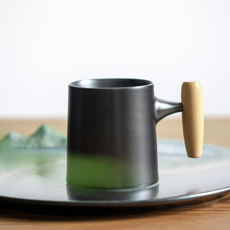 300ml Jingdezhen Ceramic Mug Office Master Drinkware Teaware Coffee Milk Wood Handle Mugs Water Cup Fruit Juice Cups As Gifts
300ml Jingdezhen Ceramic Mug Office Master Drinkware Teaware Coffee Milk Wood Handle Mugs Water Cup Fruit Juice Cups As Gifts