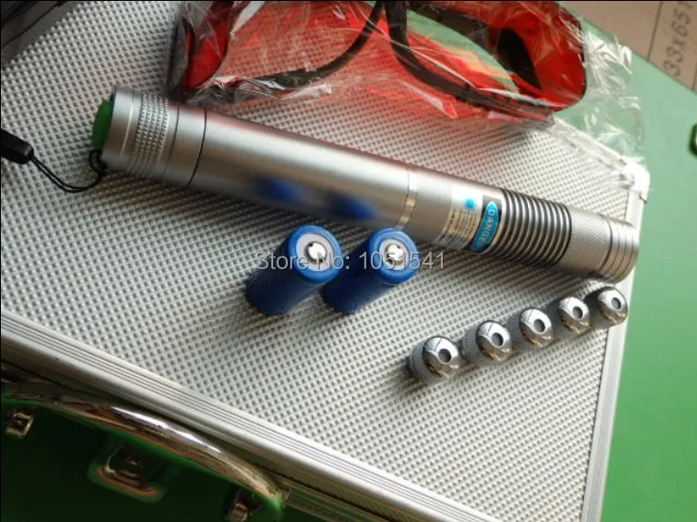 High Power Military 450nm 500W 500000m Blue laser pointer LED Flashlight Light Burning match candle lit cigarette wicked Hunting
High Power Military 450nm 500W 500000m Blue laser pointer LED Flashlight Light Burning match candle lit cigarette wicked Hunting