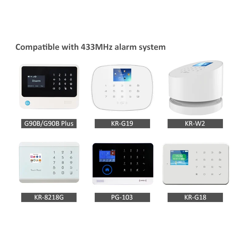 High Quality Wireless Smoke Alarm Fire Detector Sensor 433MHz Fire Alarm Sensor with Test Button Ceiling or Wall Mounting
High Quality Wireless Smoke Alarm Fire Detector Sensor 433MHz Fire Alarm Sensor with Test Button Ceiling or Wall Mounting