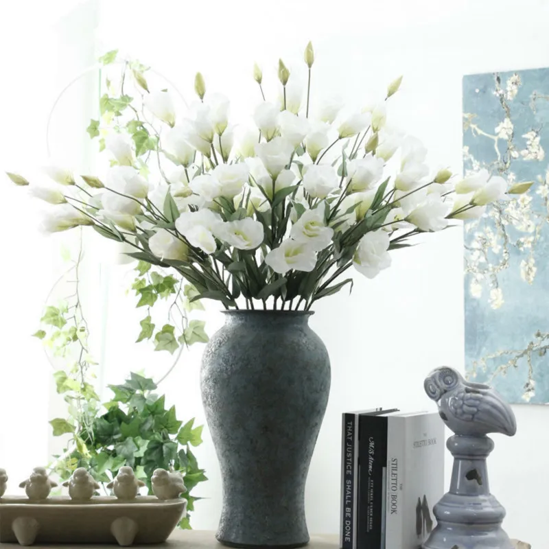 Simulation 7 Heads Platycodon grandiflorum artificial flowers Chinese Bellflower home Decoration Wedding
Simulation 7 Heads Platycodon grandiflorum artificial flowers Chinese Bellflower home Decoration Wedding
