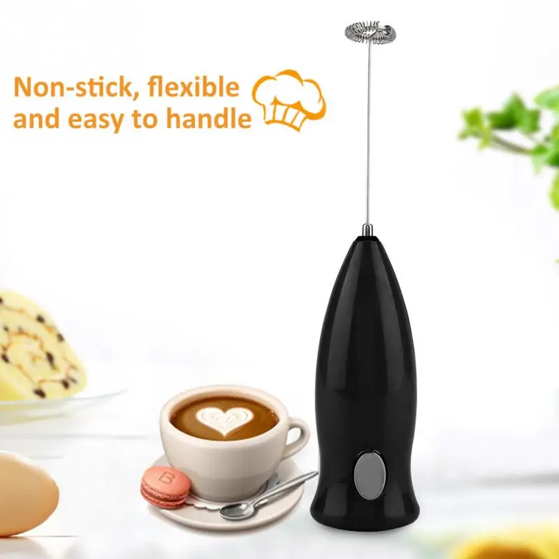 

Electric Food Mixing Agitator Hold Stainless Steel Beater Blender Mixers Coffee Stirrer Home Kitchen Handheld