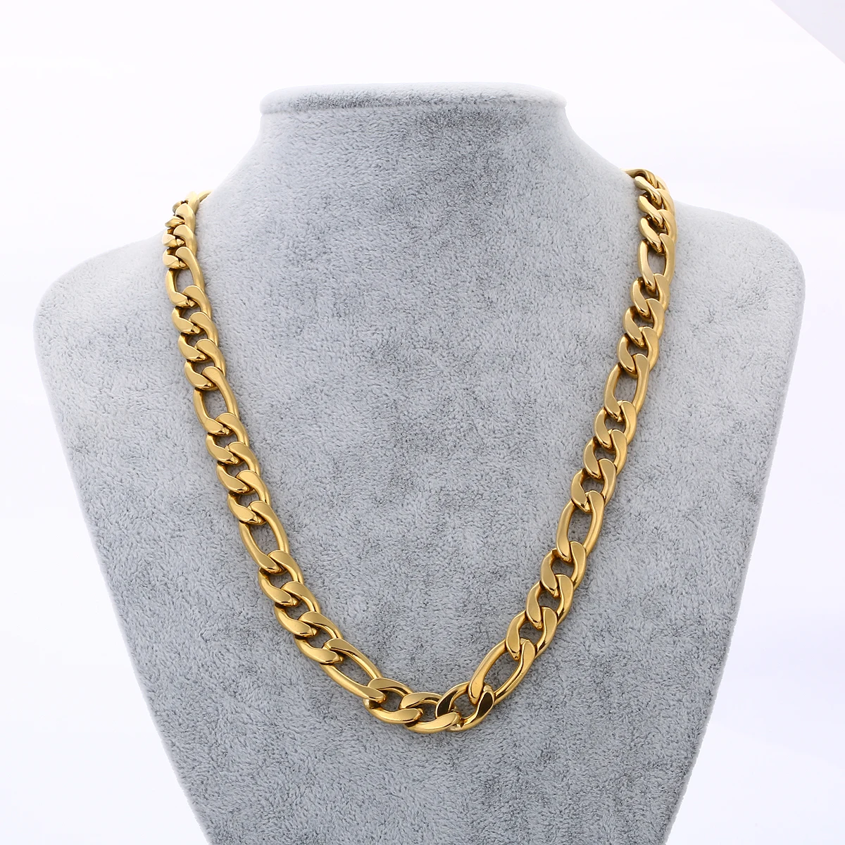 AMGJ Width 4//6/8/10mm Stainless Steel Figaro Chain High Quality Link Necklace Men Jewelry Wholesale | Украшения и аксессуары