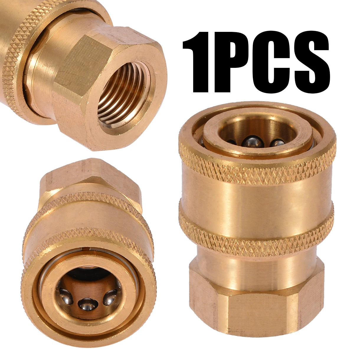 1/4'' Quick Release Pressure Washer Hose Adaptor Connector Garden Watering Irrigation Tool Fitting Pipe
1/4'' Quick Release Pressure Washer Hose Adaptor Connector Garden Watering Irrigation Tool Fitting Pipe