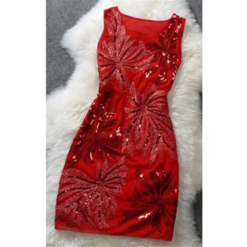 Ladies Fashion Vest Dress Short Mini Dresses Elegant Women Party Evening Sexy Club Sequines Dress Embroidery Sleeveless Dresses
Ladies Fashion Vest Dress Short Mini Dresses Elegant Women Party Evening Sexy Club Sequines Dress Embroidery Sleeveless Dresses