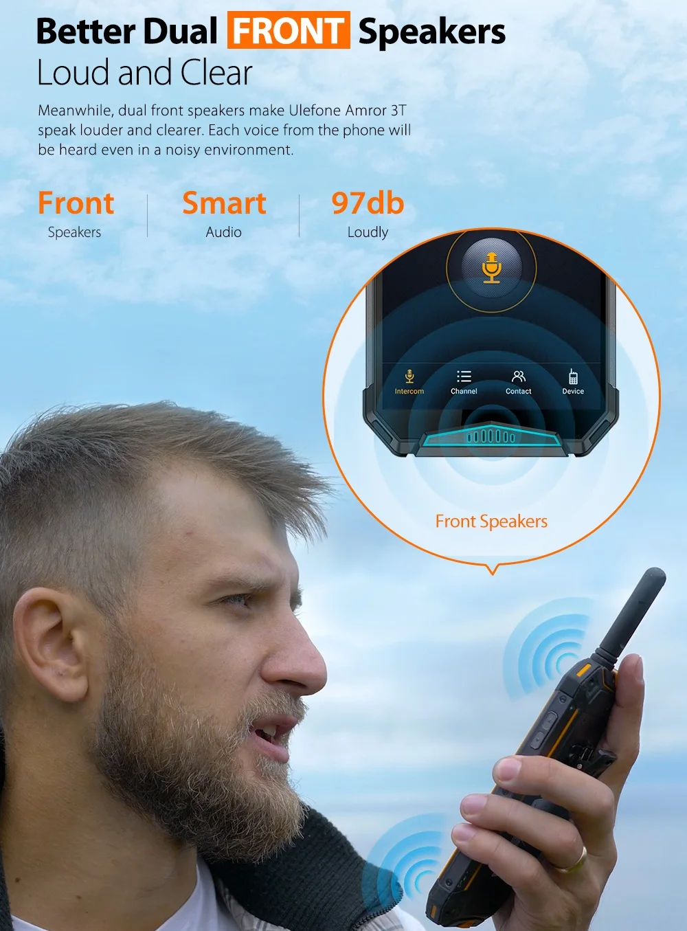 Смартфон Ulefone Armor 3 4G 5 7 "Android 8 1 Oreo Helio P23 Восьмиядерный 4 Гб ОЗУ 64 ПЗУ 21 МП отпечаток