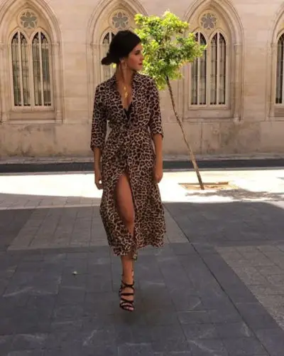 Women's Sexy Bodycon Slim Long Sleeve Dress Casual Laides Evening Party Clubwear Leopard Print Dresses
Women's Sexy Bodycon Slim Long Sleeve Dress Casual Laides Evening Party Clubwear Leopard Print Dresses