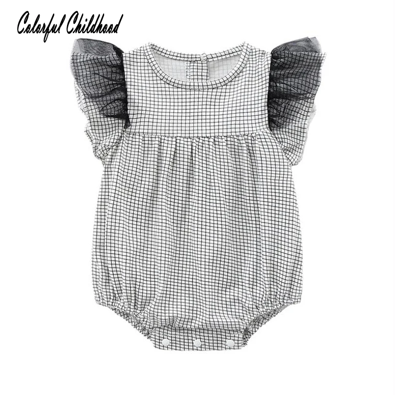 Vintage black white plaid romper baby girls ruffles lace jumpsuit newborn baby overalls toddler bodysuit for children costumes
Vintage black white plaid romper baby girls ruffles lace jumpsuit newborn baby overalls toddler bodysuit for children costumes