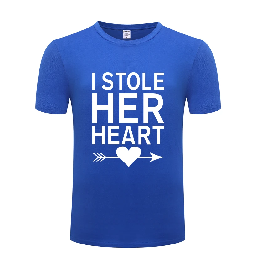 I Stole Her Heart - St Valentine's Day Novelty T Shirt Tshirt Men 2018 New Short Sleeve O Neck Cotton Casual T-shirt Tee
I Stole Her Heart - St Valentine's Day Novelty T Shirt Tshirt Men 2018 New Short Sleeve O Neck Cotton Casual T-shirt Tee