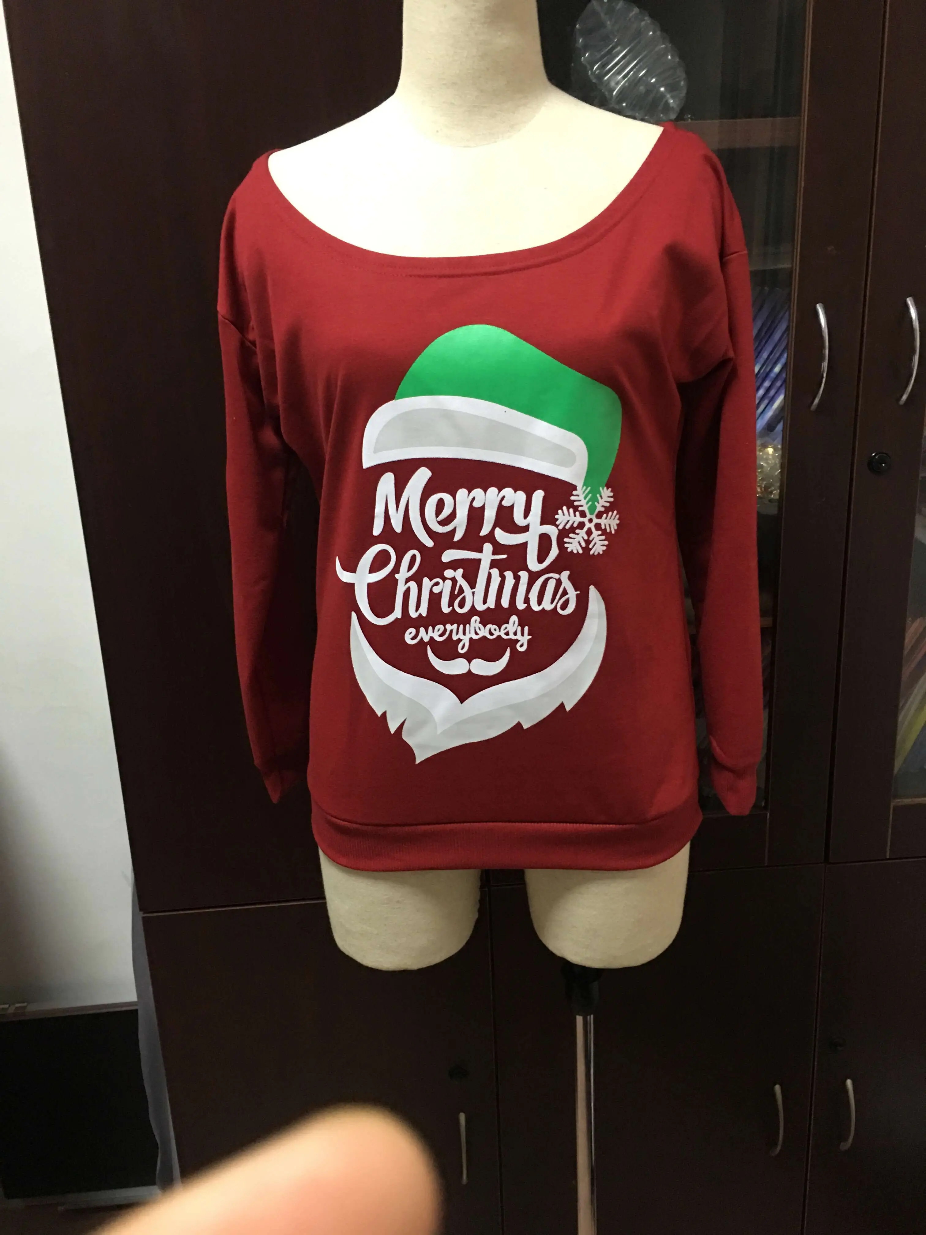 MeiHuIDa 2018 New Style Fashion Unisex Women's Print Christmas Xmas Pullover Top Long Sleeve Casual
MeiHuIDa 2018 New Style Fashion Unisex Women's Print Christmas Xmas Pullover Top Long Sleeve Casual