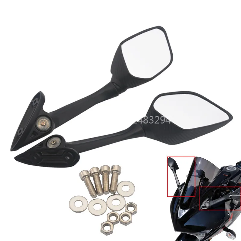 A Pair Motorcycle Carbon Stripe Rear View Side Mirrors Rearview Fit For Yamaha YZF R3 13-17/R25 2013-2017
A Pair Motorcycle Carbon Stripe Rear View Side Mirrors Rearview Fit For Yamaha YZF R3 13-17/R25 2013-2017