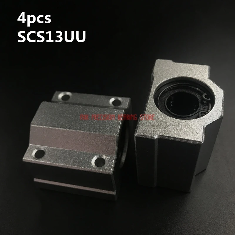 

2023 Limited Cnc Router Parts Linear Rail AXK 4pcs/lot Free Shipping Sc13uu Scs13uu 13mm Linear Ball Bearing Block Cnc Router