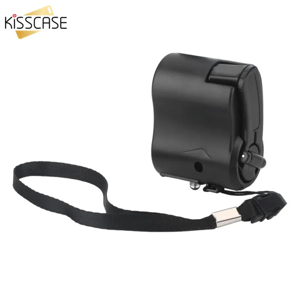 Зарядное устройство KISSCASE Mergency с ручным ударом USB удобное быстрое зарядное для iPhone