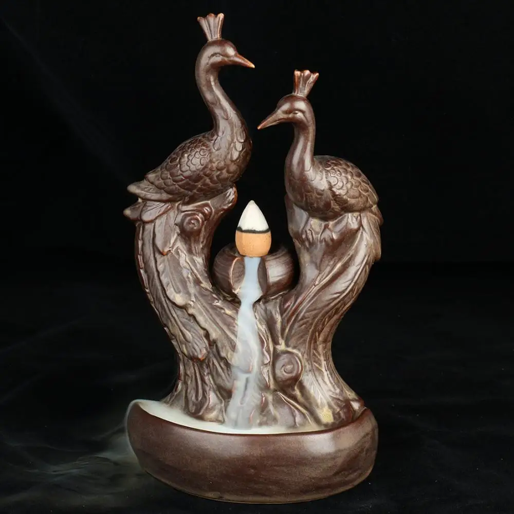 Antiqued Dragon Smoke Backflow Incense Burner Ceramic Aromatherapy Furnace Home Office Incense Crafts waterfall Incense Holder
Antiqued Dragon Smoke Backflow Incense Burner Ceramic Aromatherapy Furnace Home Office Incense Crafts waterfall Incense Holder