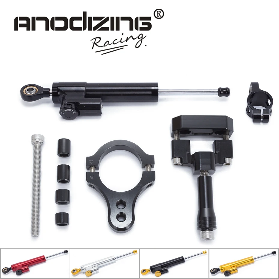 For Yamaha R3 2014-2016 Motorcycle Aluminium Steering Stabilizer Damper Mounting Bracket Kit
For Yamaha R3 2014-2016 Motorcycle Aluminium Steering Stabilizer Damper Mounting Bracket Kit
