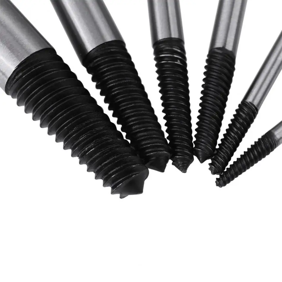6pcs practical HSS Damaged Screw Extractor Bolt Stud Remover Set for Household Drill Bit Set Hot Sale
6pcs practical HSS Damaged Screw Extractor Bolt Stud Remover Set for Household Drill Bit Set Hot Sale